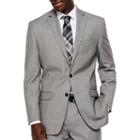 Collection By Michael Strahan Black White Birdseye Suit Jacket - Classic Fit