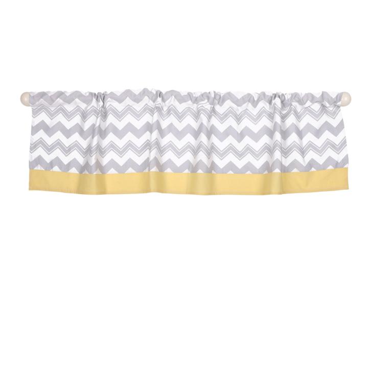 The Peanut Shell Peanut Shell Mix And Match Rod-pocket Valance