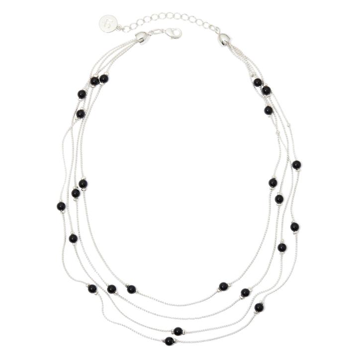Liz Claiborne 4-strand Blue Bead Necklace