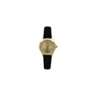 Olivia Pratt Velvet Womens Black Strap Watch-17439black