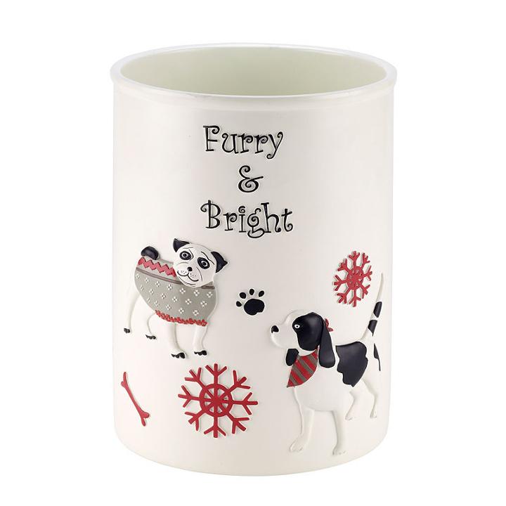 Avanti Happy Pawlidays Waste Basket