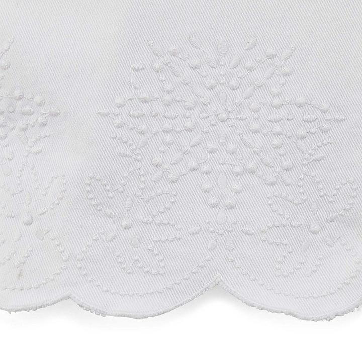 Liz Claiborne Scalloped Edge Boyfriend Fit Crop Jean