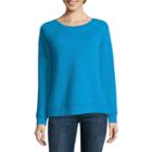 Liz Claiborne Raglan Novelty Pullover