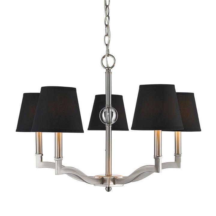 Waverly 5-light Chandelier In Pewter