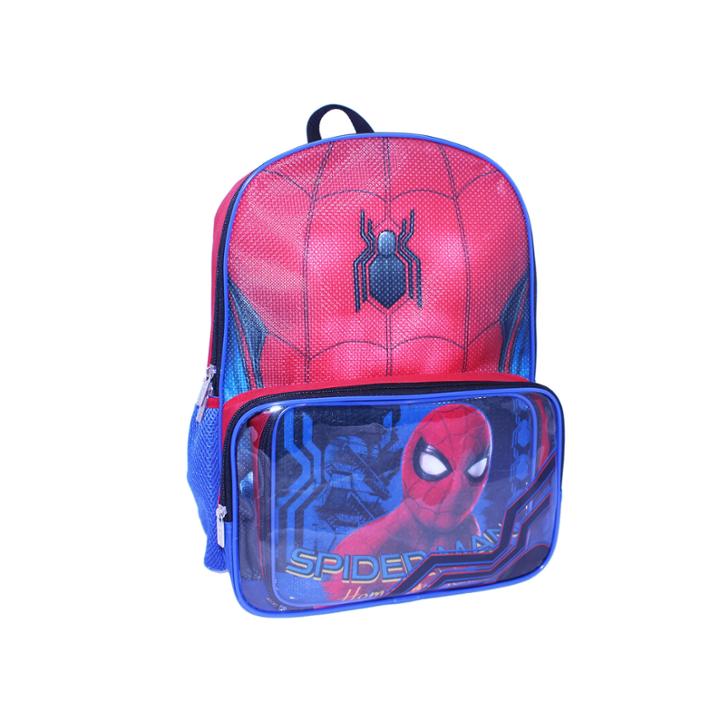 Spiderman Backpack Wtih Lunch Kit