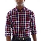 Jf J. Ferrar Long-sleeve Plaid Woven Shirt