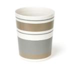 Saturday Knight Colorware Stripe Waste Basket