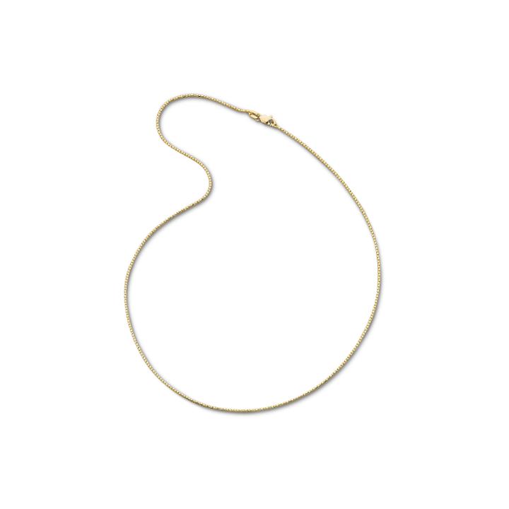 14k Yellow Gold 18 1.15mm Semi-solid Fancy Snake Necklace