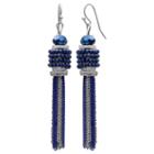 Mixit Clr 0717 Dk Blue Drop Earrings