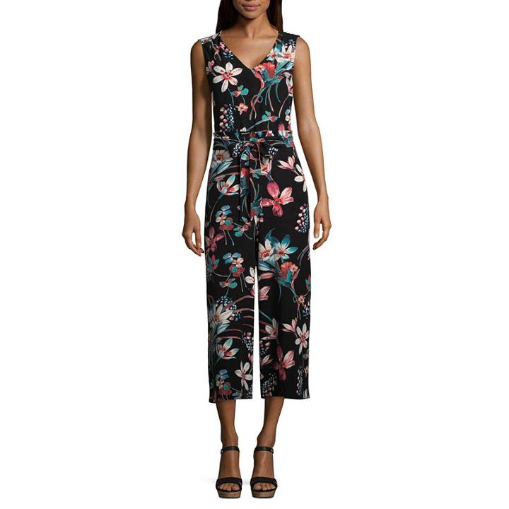 A.n.a. Cropped Sleeveless Jumpsuit
