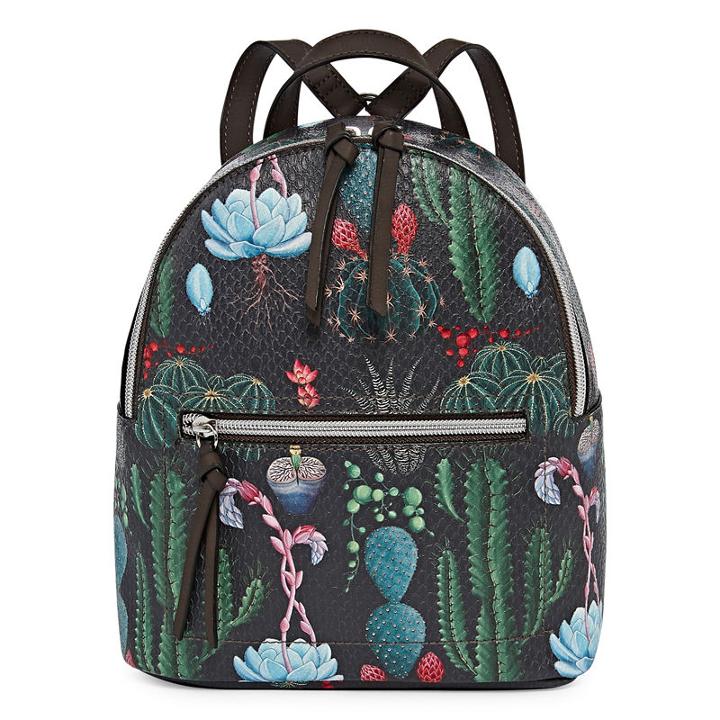 T-shirt & Jeans Cactus Print Backpack