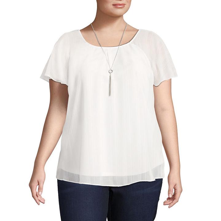 Alyx Short Sleeve Round Neck T-shirt - Plus