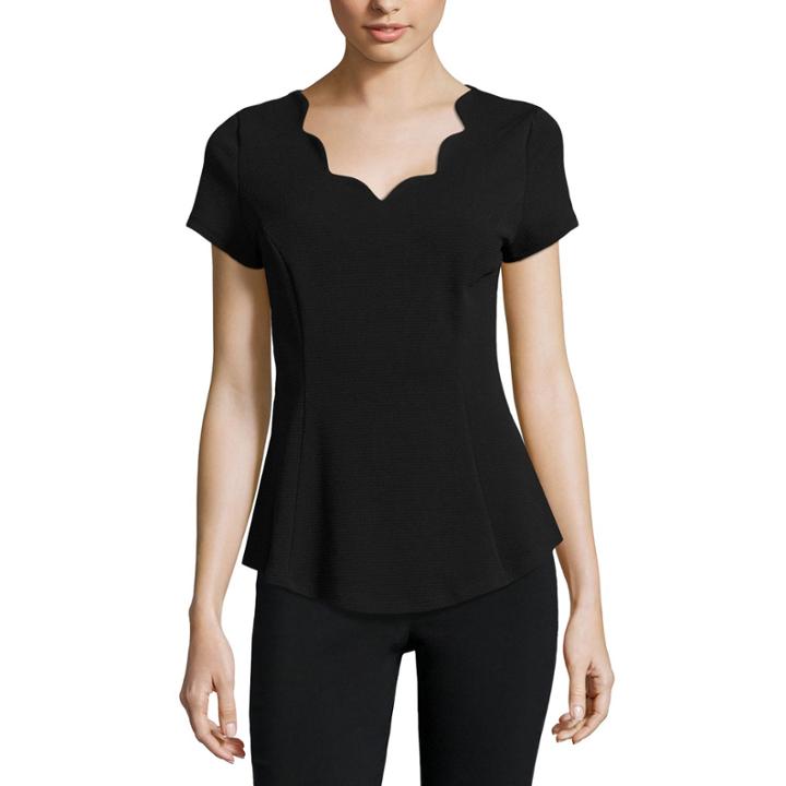Alyx Short Sleeve Peplum Top