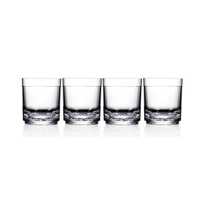Drinique Unbreakable Elite Set Of 4 Tumbler Glasses