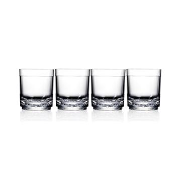 Drinique Unbreakable Elite Set Of 4 Tumbler Glasses