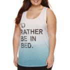 Knit Tank Top-juniors Plus