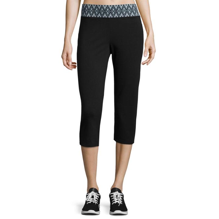 Made For Life&trade; Printed Waistband Capris - Tall