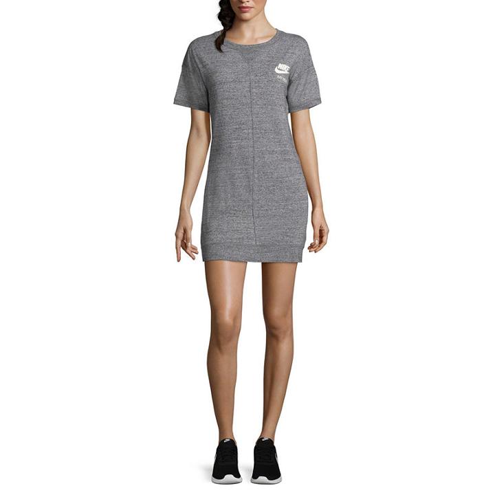Nike Short Sleeve Sheath Dress