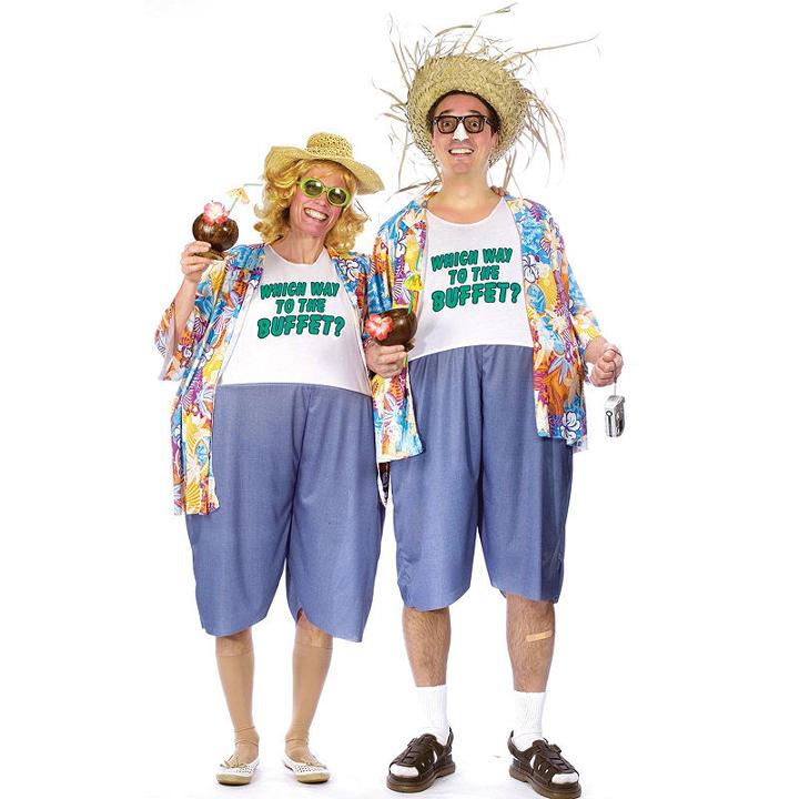 Tacky Traveler Unisex Adult Costume - One Size Fits Most