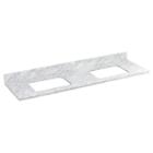 American Imaginations Shaker Rectangle Countertopsingle Hole Left-right Faucet Quartz Top