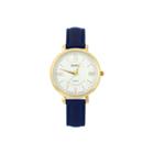 Mixit Womens Blue Strap Watch-pts2055gdnv