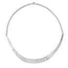 Made In Italy Womens 18 Inch Sterling Silver Gold Over Silver Link Necklace