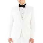 The Savile Row Company White Tuxedo Jacket - Slim-fit