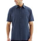 Van Heusen Short-sleeve Trans Rayon Woven Shirt