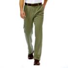Haggar Work To Weekend Classic-fit Flat-front Khakis