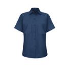 Wranglers Womens Industrial Short-sleeve Work Shirt - Plus