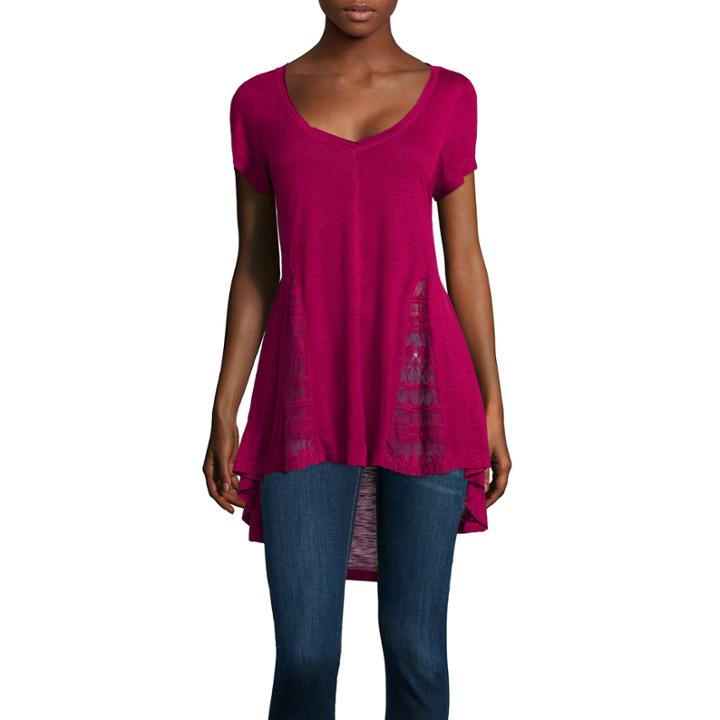 Adobe Star Short-sleeve Lace Tee