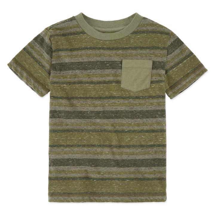Arizona Striped Pocket T-shirt - Preschool