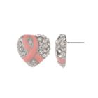 Mixit Round Clear Stud Earrings