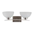 Mickayla 2-light Silver Bath Vanity