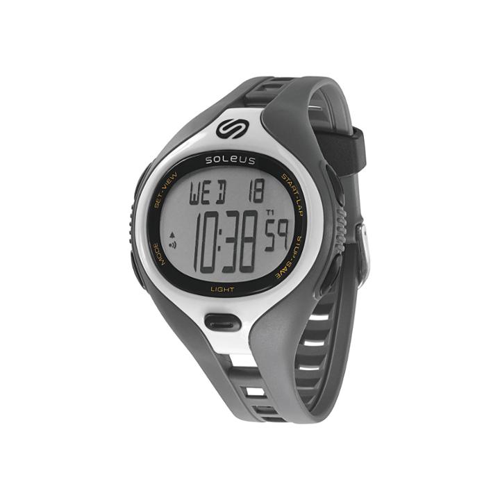 Soleus Dash Mens Gray Digital Running Watch