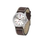 Swiss Military By Charmex Vintage Mens Brown Strap Watch-78335 8 E