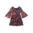 Rare Editions Long Sleeve A-line Dress - Preschool