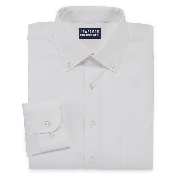 Stafford Tech Long-sleeve Dress Shirt