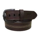 Berne Mens Belt With Contrast Stitching