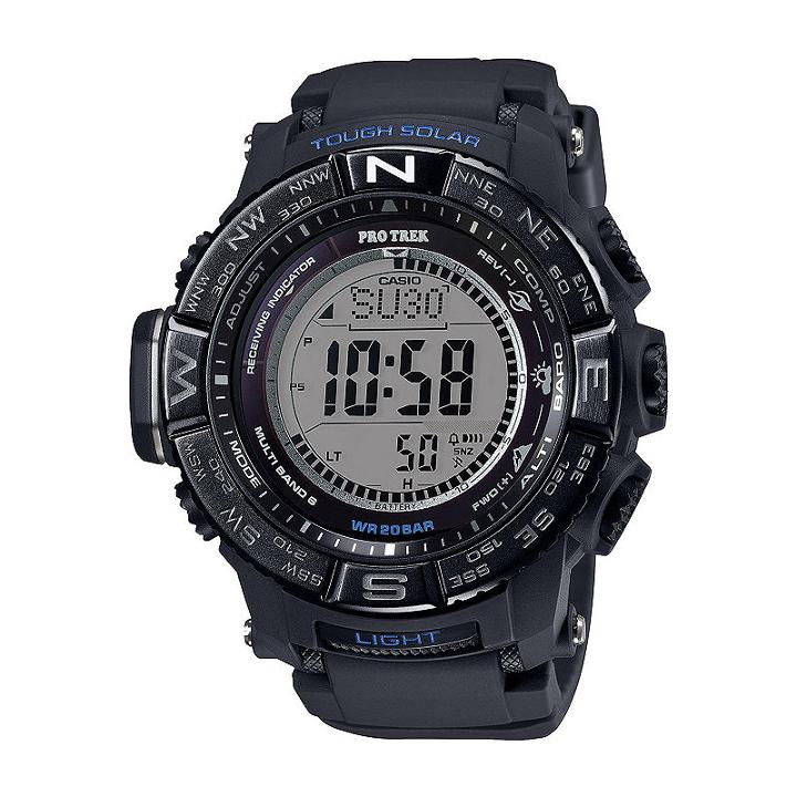 Casio Mens Green Strap Watch-prw-3510y-8cr