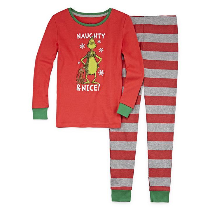 Family Sleep Grinch 2pc Pant Set - Unisex