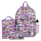 6pc Be Happy Backpack Set