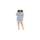 Fashion To Figure Jaycee Off Shoulder Printed Abstract Romper-plus