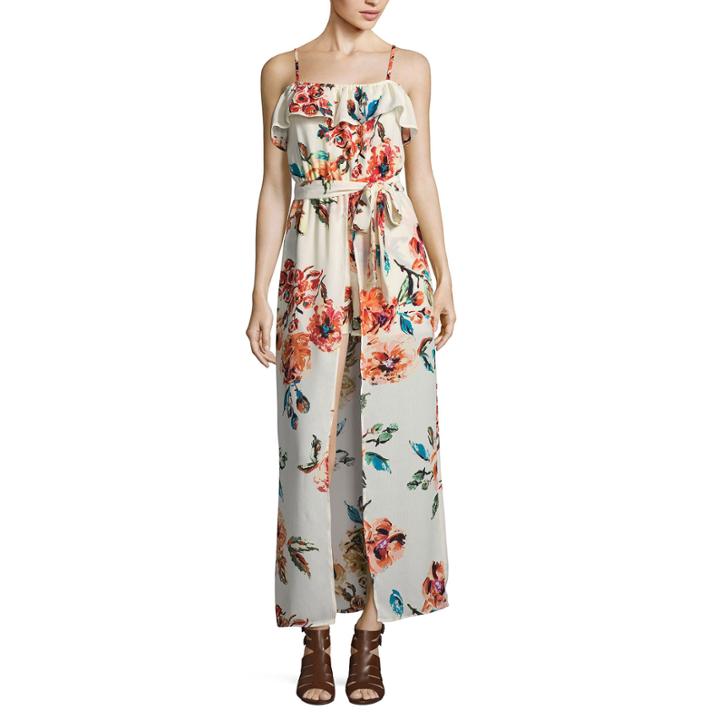 Weslee Rose Short Sleeve Floral Fit & Flare Dress