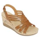 Yuu&trade; Greta Strap Wedge Sandals