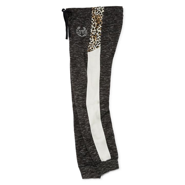 Flirtitude Fleece Jogger Pants-juniors