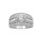 1 Ct. T.w. Diamond 14k White Gold Round Bridal Ring