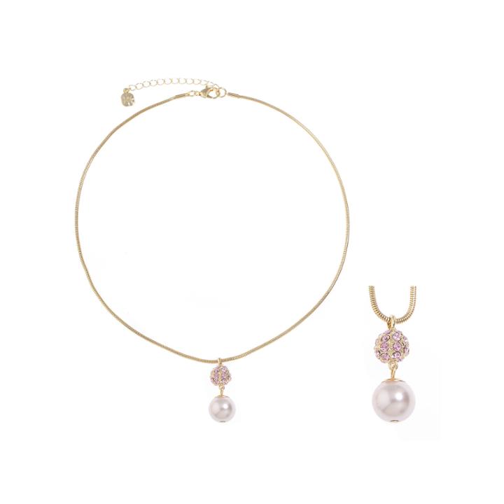 Monet Jewelry Pink Pendant