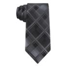 J.ferrar Ombre Grid Slim Tie