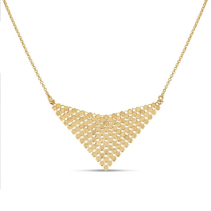 Made In Italy Solid Cable 18 Inch Chain Necklace